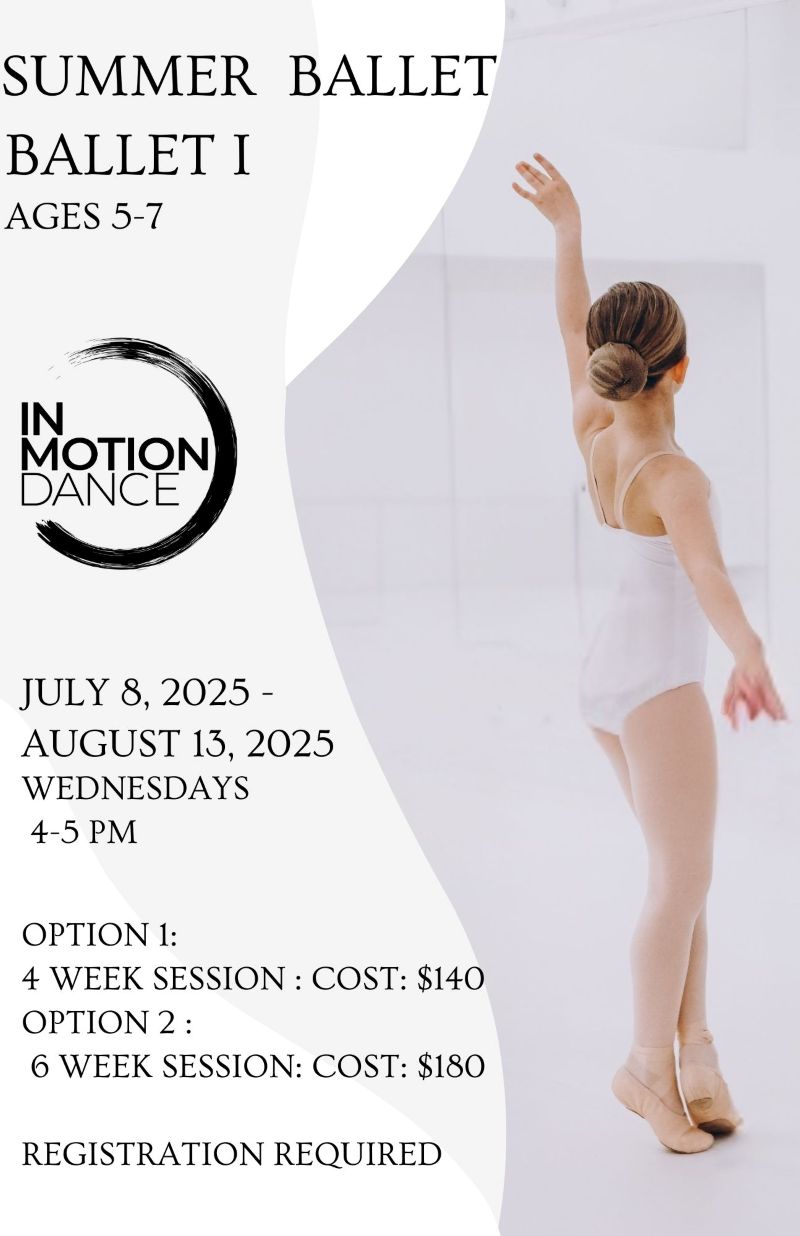 Summer Ballet I Program 2025